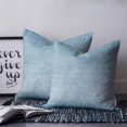thumbnail image 2 of 16x16 Pillow Covers Set of 2, Vintage Light Blue Square Throw Pillow Covers for Couch/Sofa/Living Room, Modern Abstract Retro Art Decorative Soft Pillowcases for Couch Throw Pillows, 2 of 7