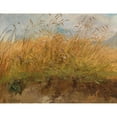 thumbnail image 2 of Johann Fischbach 24x19 Gold Ornate Framed and Double Matted Museum Art Print Titled - On the Edge of the Meadow, 2 of 4