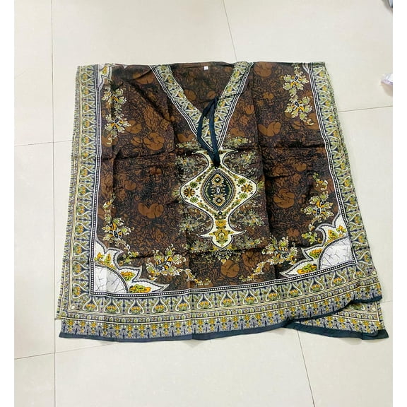 Pack of 2 Short-Kaftan-dress-Hippy-Boho-Maxi-Plus-Size-Women-Caftan-Night-Gown-Tunic-Dress