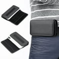 thumbnail image 5 of Rugged Horizontal Oxford Nylon Cloth Belt Loop Case, Compatible with T-Mobile Revvl 8 with a thin cover on it., 5 of 5