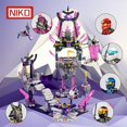 thumbnail image 2 of Bloques de construcción de la serie Ninja Mecha Robot, figuras de anime, MOC, kits de bloques, juguetes, templo, modelo de plástico, regalos de cumpleaños para niños, bricolaje, 2 of 4