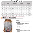DENGDENG Womens Tops 3/4 Sleeve Plus Size Casual Elbow Shirts Crew Neck