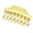 Matt Gold, variant on QinGoo Large Metal Hair Claw Clip for Women Non-Slip Thick Long Hair Accessory 1 Count, 3.5 Inch, Black