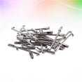 thumbnail image 2 of Miangastore 24 Pcs Crochets Ronds Standard pour Banjo Traditionnel (Argent), 2 of 8