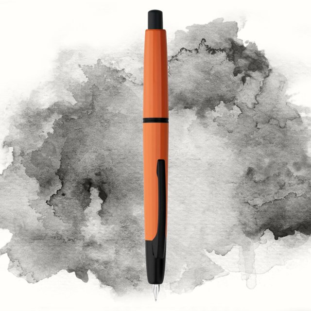 Pluma estilográfica de resina de prensa mahanan A2 de 16 colores, Punta extrafina de 0,4mm, convertidor de pluma de tinta para escribir, regalo de Navidad, más ligera que A1