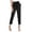 j50-Black, variant on Womens Casual Pants Solid Color Drawstring High Waist Loose Straight Leg Pants Ladies Autumn Breathable Everyday Trousers,XL