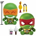 thumbnail image 3 of Cheekys: Teenage Mutant Ninja Turtle Collectable Vinyl Michelangelo and Raphael Figure Bundle, 3 of 9