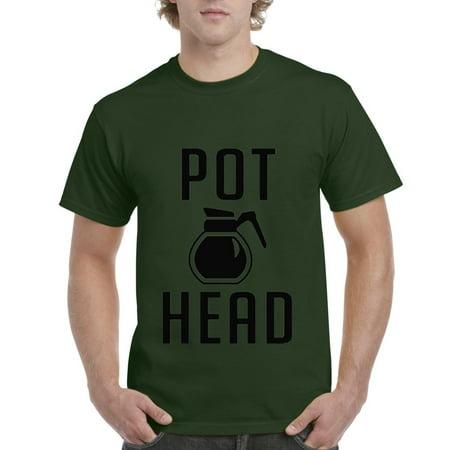 

Normal is Boring - Men s T-Shirt Short Sleeve up to Men Size 5XL - Coffee Pot Head