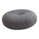 thumbnail image 4 of Cojín de meditación redondo, cojín de suelo decorativo con funda extraíble, cojín de asiento tipo tatami gris, 4 of 8