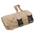 thumbnail image 1 of Almohadilla de playa portátil impermeable 900d tela de nylon agujeros metálicos suaves y cómodos para acampar caqui manta de picnic, 1 of 10