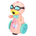 thumbnail image 3 of Máquina eléctrica de burbujas para niños, fabricante automático de burbujas, soplador de burbujas de pato de dibujos animados con luz, 3 of 14