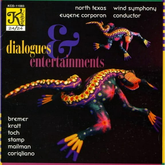 North Texas Wind Symphony - Kraft/Toch/Stamp : Dialogues & Entertainments - Music & Performance - CD