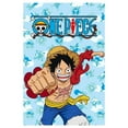 thumbnail image 1 of One Piece Fleece Monkey D. Luffy Blanket, 1 of 3