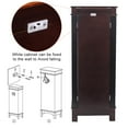 thumbnail image 6 of Ktaxon 8-Drawer Jewelry Cabinet Armoire Front Storage Chest Stand Organizer Brown, 6 of 8