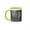 Green/White, variant on 3drose, Mossy Bark Oak Tree, 15oz Mug