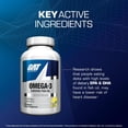thumbnail image 5 of GAT Sport Essentials Omega-3 Purified Fish Oil, 90 Softgels, 5 of 6