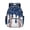 Navy Blue Baseball Ice Cream Drip, variant on Baseball Ice Cream Star Print Kids Backpack for Boys Girls Preschool Kindergarten Elementary School Backpack Bookbag Schoolbag Travel Daypack with Adjustable Padded Straps