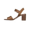 thumbnail image 3 of Womens Franco Sarto Havana Buckle Heeled Sandals, Tan, 3 of 5