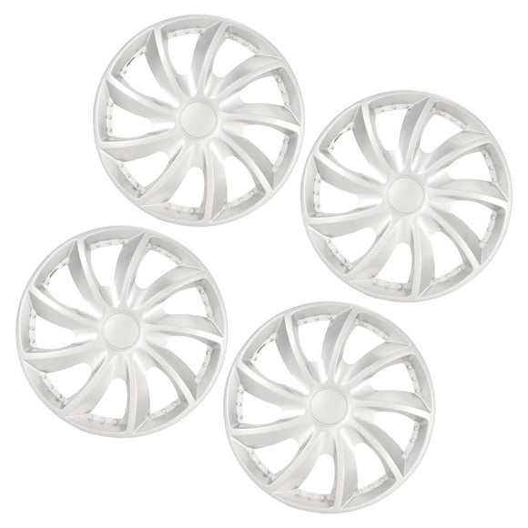 13in Wheel Hub Caps, Universal Wheel Rim Cover 4pcs Easy Install Scratch Resistant  for Cars Trucks