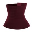 thumbnail image 1 of Faja moldeadora de cintura para mujer Faja moldeadora de cintura Faja moldeadora de abdomen Faja moldeadora de abdomen - rojo vino, 1 of 5