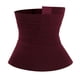 thumbnail image 1 of Entrenador de cintura para mujer, envoltura abdominal, cintura ajustada, banda, paquete de ajuste de vientre, bulto abdominal, rojo vino, 1 of 5