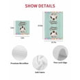 thumbnail image 7 of Green Easter Kitchen Dish Towels for Drying Dishes Set of 2, Spring Cartoon Bunny Colorful Eggs Wood Grain Waffle Weave Microfiber Hand Tea Bathroom Towels Quick Dry & Absorbent Towel 15.7x23.6, 7 of 7