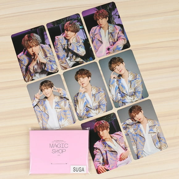 Gprince BTS 2019 MAGIC SHOP FANMEETING VOL.5 KPOP Mini Photocards Lomo Card Postcard RM SUGA Jin J-Hope JiMin Jung Kook V ( Exquisite Packaging )