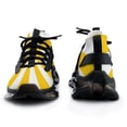 thumbnail image 3 of Aesthetic Signal Yellow And White Sunburst Walking Shoes for Men Woman Lightweight Tennis Fashion Elastic Sports Shoes Cushion Basketball Shoes, 3 of 7
