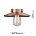 thumbnail image 4 of Innovations Lighting 201F-OB-M5 1 Light Semi-Flush Mount, Oil Rubbed Bronze, 4 of 4