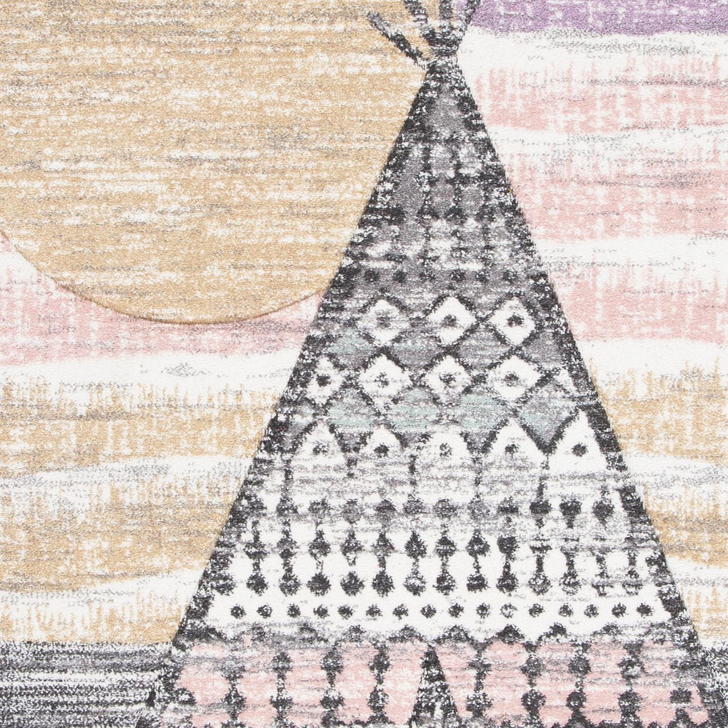 Safavieh Carousel Kids Southwestern Teepee Rug