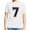 D26/White, variant on Afdoent Cool Boys Graphic Tee With Number 7 Funny Number Short Sleeve Shirt For Kids Youth Casual Comfortable Daily Wear 3-4 Years