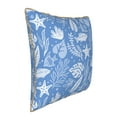 thumbnail image 2 of ZNDUO Blue Cartoon Ocean Art Throw Pillows, Throw Pillows for Couch-Indoor Decorative Pillows,20"x20", 2 of 8