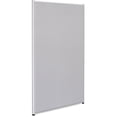 thumbnail image 2 of Lorell Gray Fabric Panels 36.4" Width x 71" Height - Steel Frame - Gray, 2 of 6