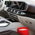 thumbnail image 7 of Round Car Trash Can 7×5.9in Waterproof, Durable, Not Easy To Fade, Easy To Install And Disassemble To Prevent Interior Pollution Red, 7 of 7