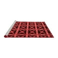 thumbnail image 2 of Ahgly Company Machine Washable Indoor Rectangle Abstract Red Modern Area Rugs, 2' x 4', 2 of 4