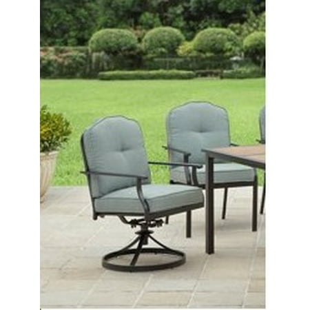 Better Homes Gardens Rolling Oaks Swivel Dining Chairs Set Of 2