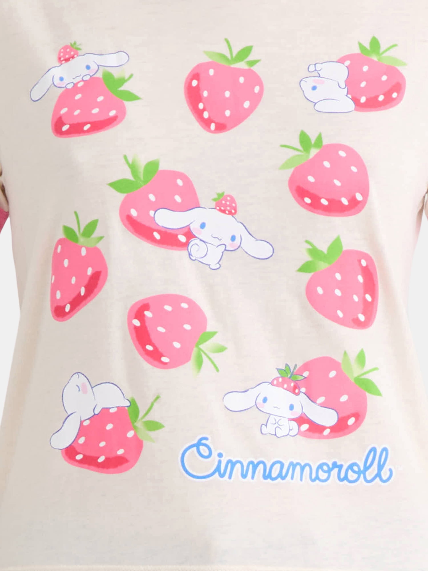 Cinnamonroll Short Sleeve Graphic Tee, Women's and Women's Plus