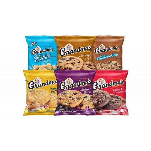 Grandma's Cookies Variety Pack, 30 Count