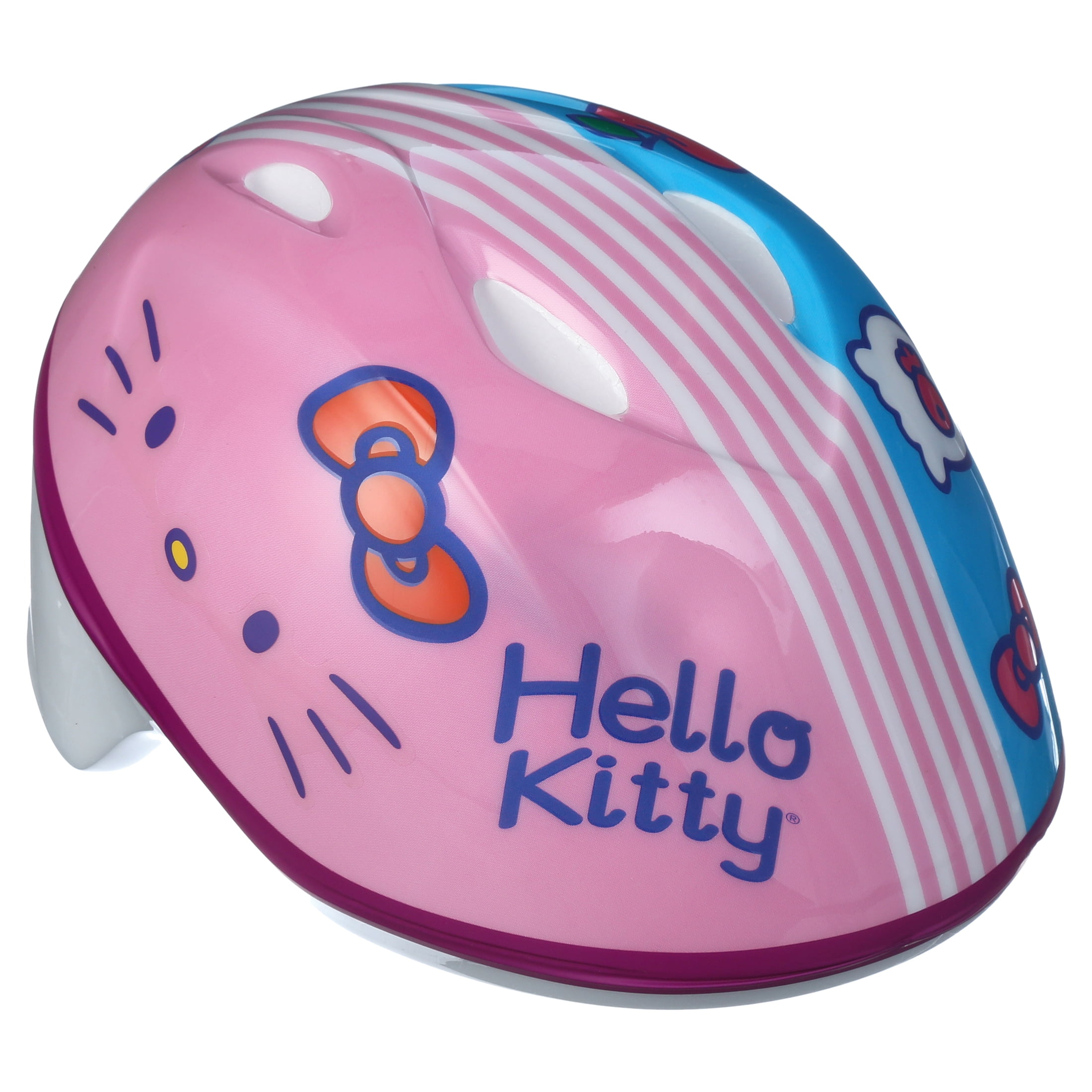 Hello Kitty Milk & Apples Bike Helmet, Pink, Toddler 3+ (48-52 cm)