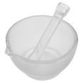 thumbnail image 2 of Miangastore 1 Set Glass Mortars and Pestle and Bowl Mixer Grinding Tools for Science Lab for Lab Grinding Polished, 2 of 8