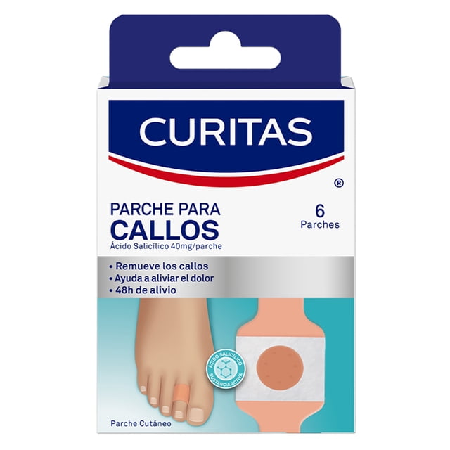 Parche Curitas El Gallo para callos 6 pzas