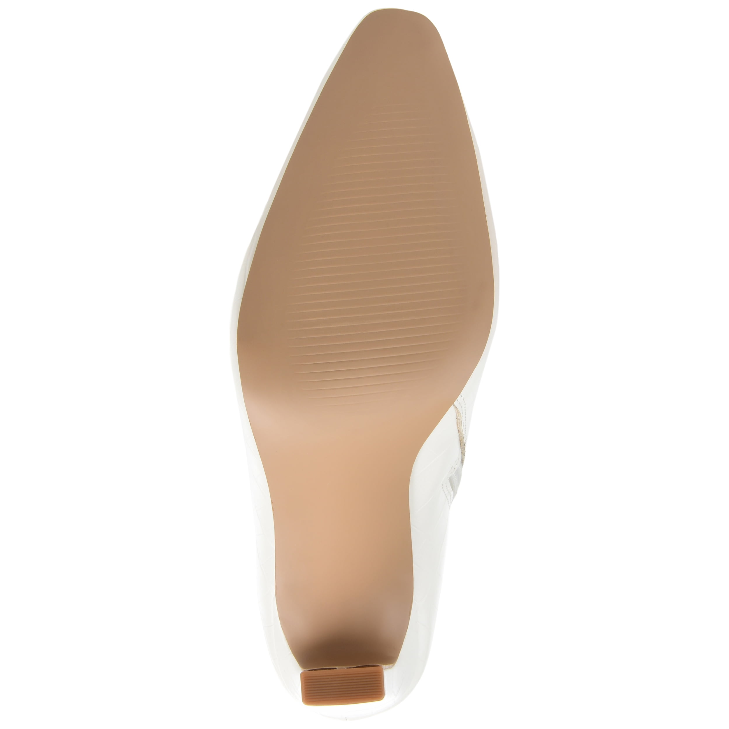 Journee Womens Elanie Inside Zip Block Heel Booties
