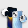thumbnail image 3 of Caseco Mag-Safe iPhone 13 Blue Wave Case, 3 of 5