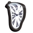 thumbnail image 1 of Reloj de pared nórdico surrealista con diseño artístico, reloj de pared creativo 3D DIY, reloj de pared colgante, reloj de silencioso, decoraci Negro, 1 of 8