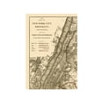 thumbnail image 3 of Railroad Map - New York City Brooklyn Elevated Railroad - Colton 1885 - 23 x 33 - Vintage Wall Art, 3 of 5