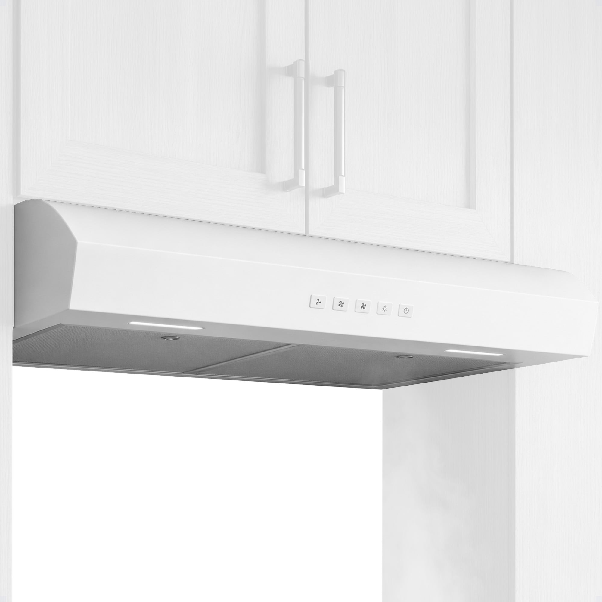 Broan-NuTone 30" Under Cabinet Rangehood, ENERGY STAR, 350 Max Blower CFM, White