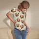 thumbnail image 3 of Fotbe Colorful Roosters Body de Mujer con Cuello Redondo y Mangas Cortas, Sin Mangas Ajustado, Suave, Cómodo y Básico-X-Large, 3 of 7