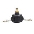thumbnail image 4 of Adaptador de contenedor IBC Adaptador de manguera de tanque de agua eficiente para manguera de agua Barril de tonelada Boquilla de latón de 2 pulgadas, 4 of 9