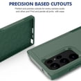 thumbnail image 2 of Decase Heavy-Duty Rugged Case for Samsung Galaxy S23 Ultra,Dual Layer Military Grade Drop Protection Anti-Fingerprint Anti-Scratch Hard Back Cover Silicone Bumper Shockproof Protective Case,Darkgreen, 2 of 5