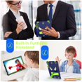 thumbnail image 5 of Decase for Samsung Galaxy Tab S9 11" / S9 FE 10.9 Inch,Heavy Duty Shockproof Kid Friendly New Case with Stand & Crossbody Strap,for Samsung Galaxy Tab S9 / S9 FE 2023,Navy+Green, 5 of 5